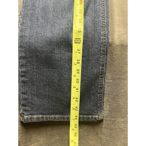 Lei Jeans Woman’s Sz 13 Tall Chelsea Lowrise Button Flap Pockets Y2K 90s - Picture 2 of 11